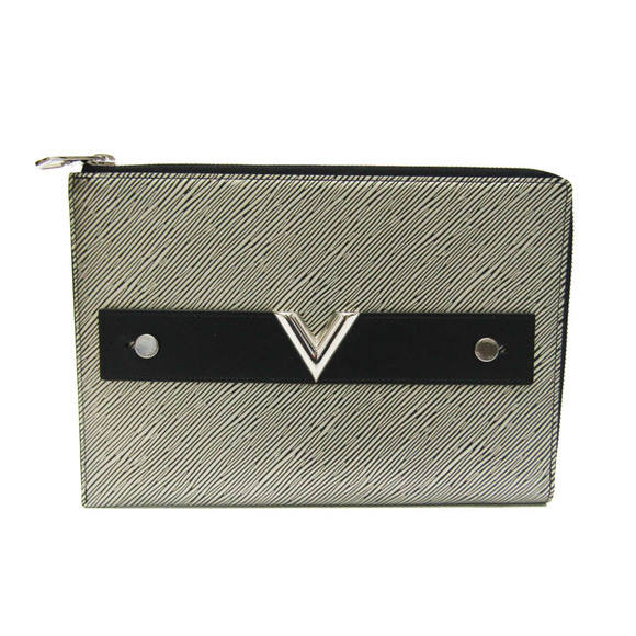 LOUIS VUITTON Black Clutch Bag - Picture 1 of 12